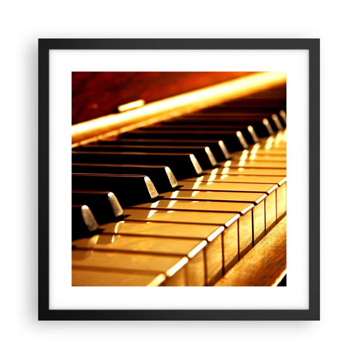 Affisch i svart ram - Obegränsade möjligheter - 40x40 cm