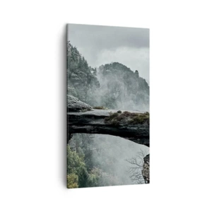 Canvastavla - Bild på duk - Äventyret är på väg att börja - 45x80 cm