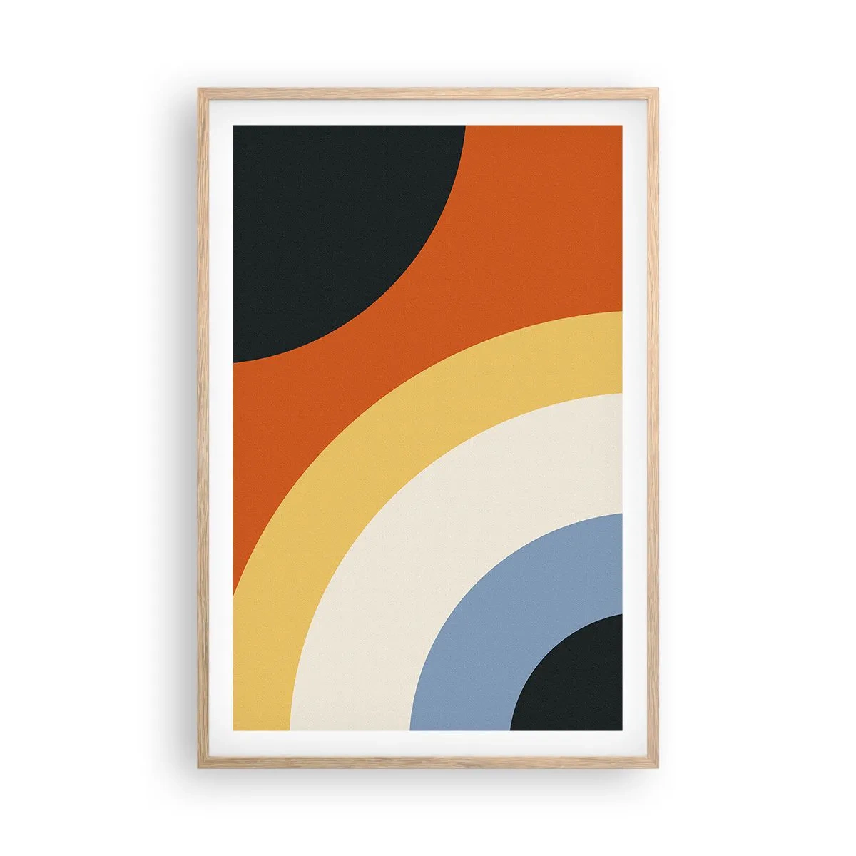 Affisch i ram av ljusek - Mot varandra - 61x91 cm