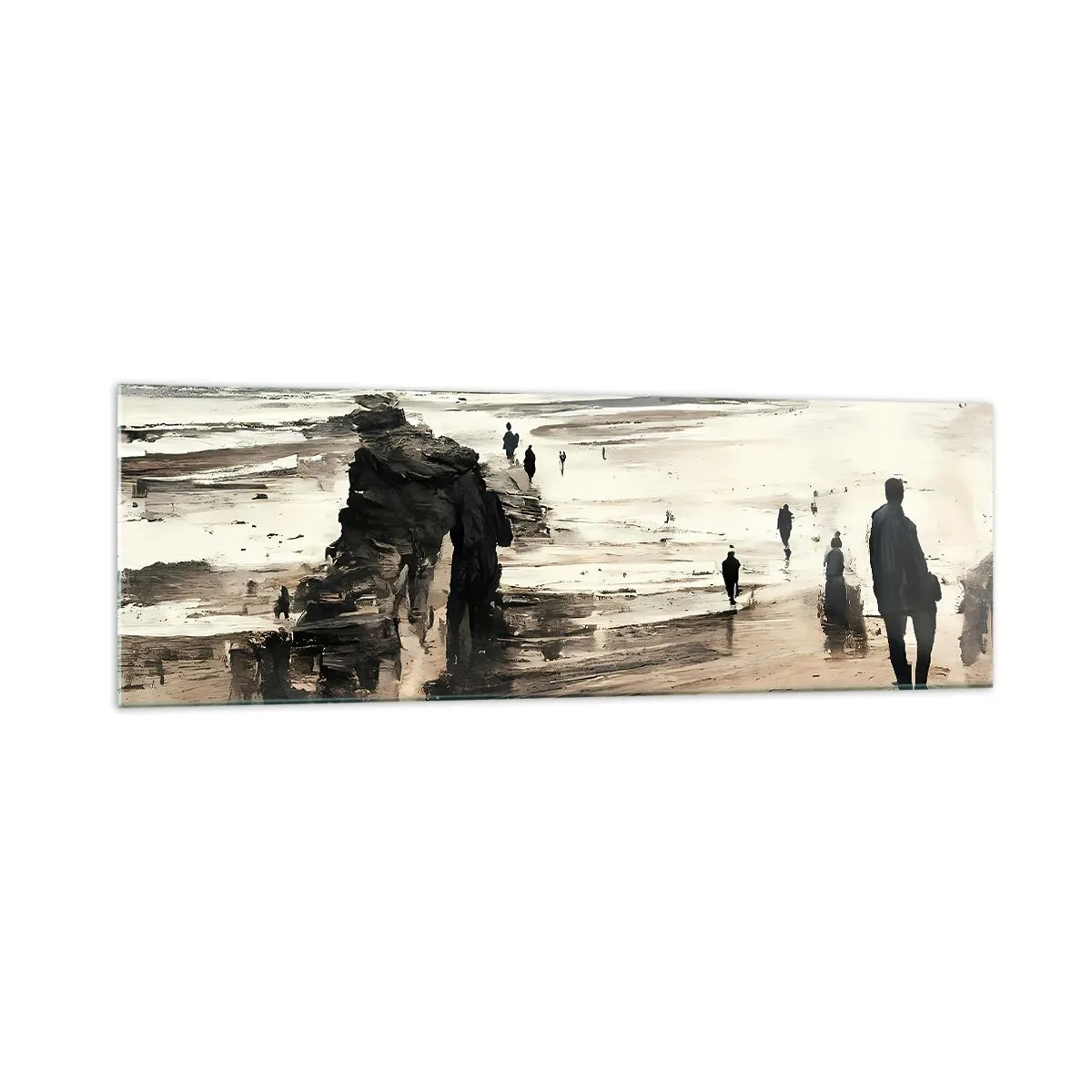 Glastavla - Bild på glas - Framkallade - 160x50 cm