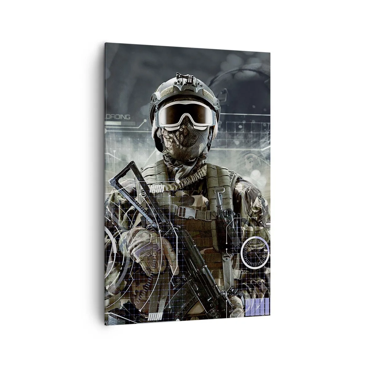 Canvastavla - Bild på duk - Makt - 80x120 cm