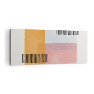 Canvastavla - Bild på duk - Från hörna till hörna - 100x40 cm