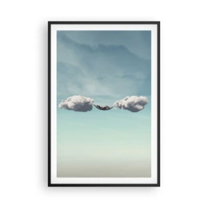 Affisch i svart ram - Stundens salighet - 61x91 cm