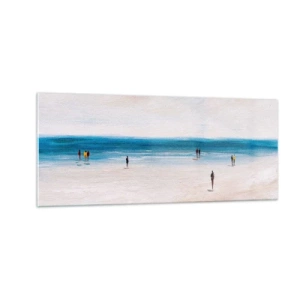 Glastavla - Bild på glas - Ett naturligt behov - 100x40 cm