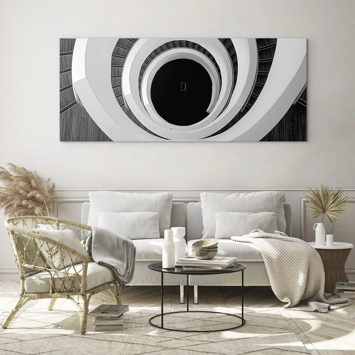 Glastavla - Bild på glas - Till sakens kärna - 100x40 cm