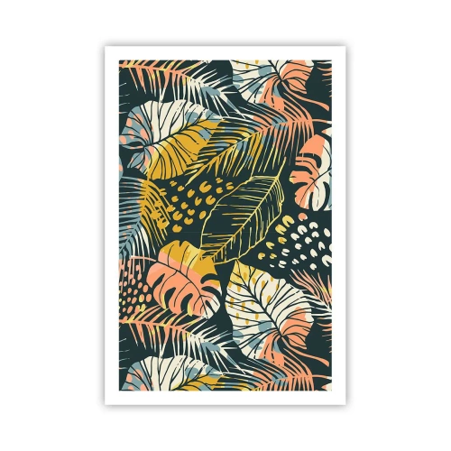 Affisch - Lövfantasi - 61x91 cm