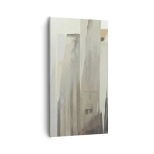 Canvastavla - Bild på duk - En dröm om staden - 55x100 cm