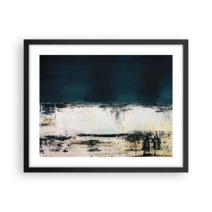Affisch i svart ram - Horisontell komposition - 50x40 cm