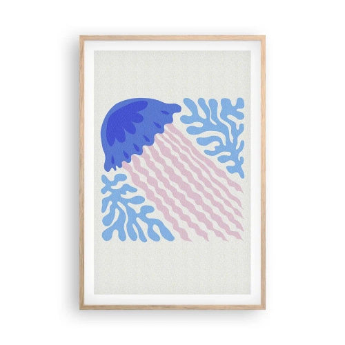 Affisch i ram av ljusek - Som från en annan värld - 61x91 cm