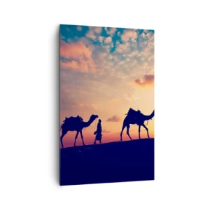 Canvastavla - Bild på duk - Orientens hemliga ande - 80x120 cm