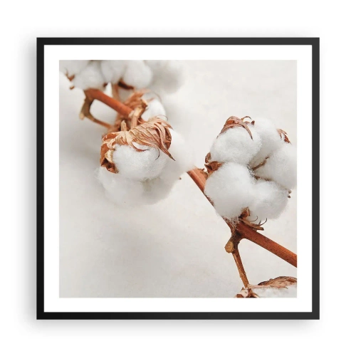 Affisch i svart ram - Krama om - 60x60 cm