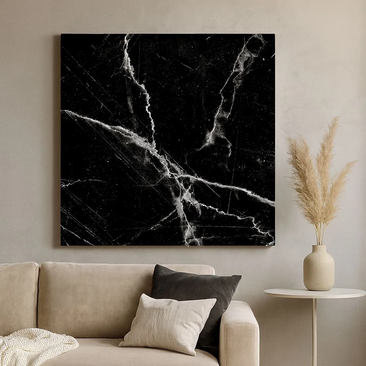 Canvastavla - Bild på duk - Stenens hemliga liv - 30x30 cm