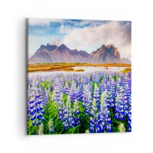 Canvastavla - Bild på duk - Styrka och stränghet bredvid mildhet - 70x70 cm