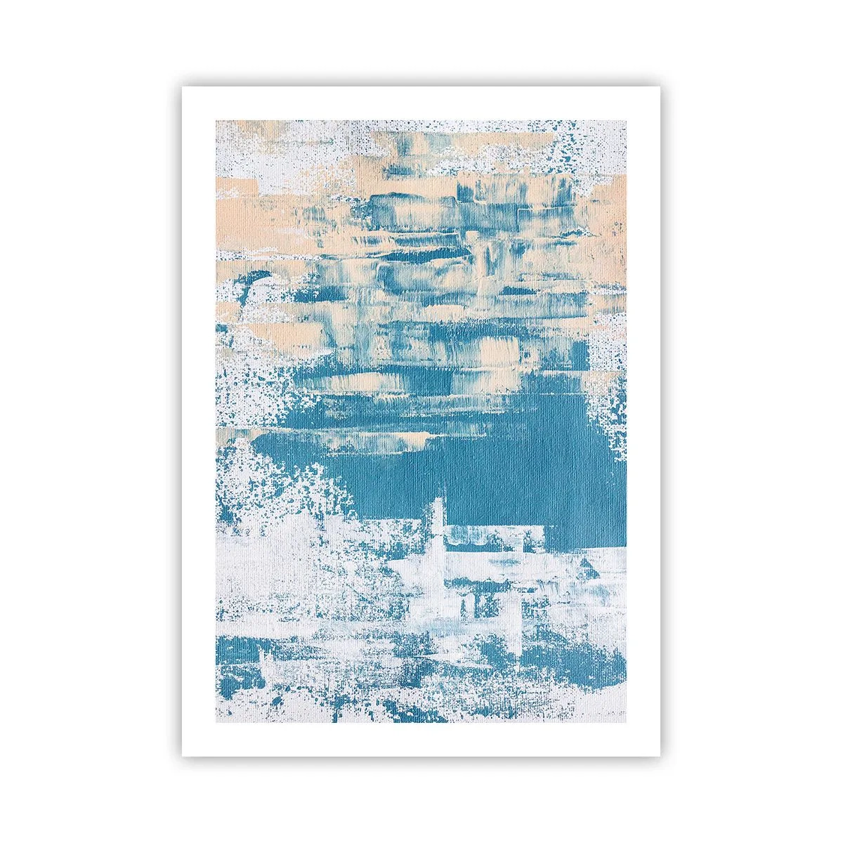 Affisch - Genom istapp - 50x70 cm