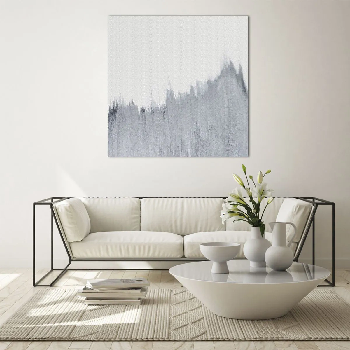 Glastavla - Bild på glas - Mystisk skiva - 70x70 cm