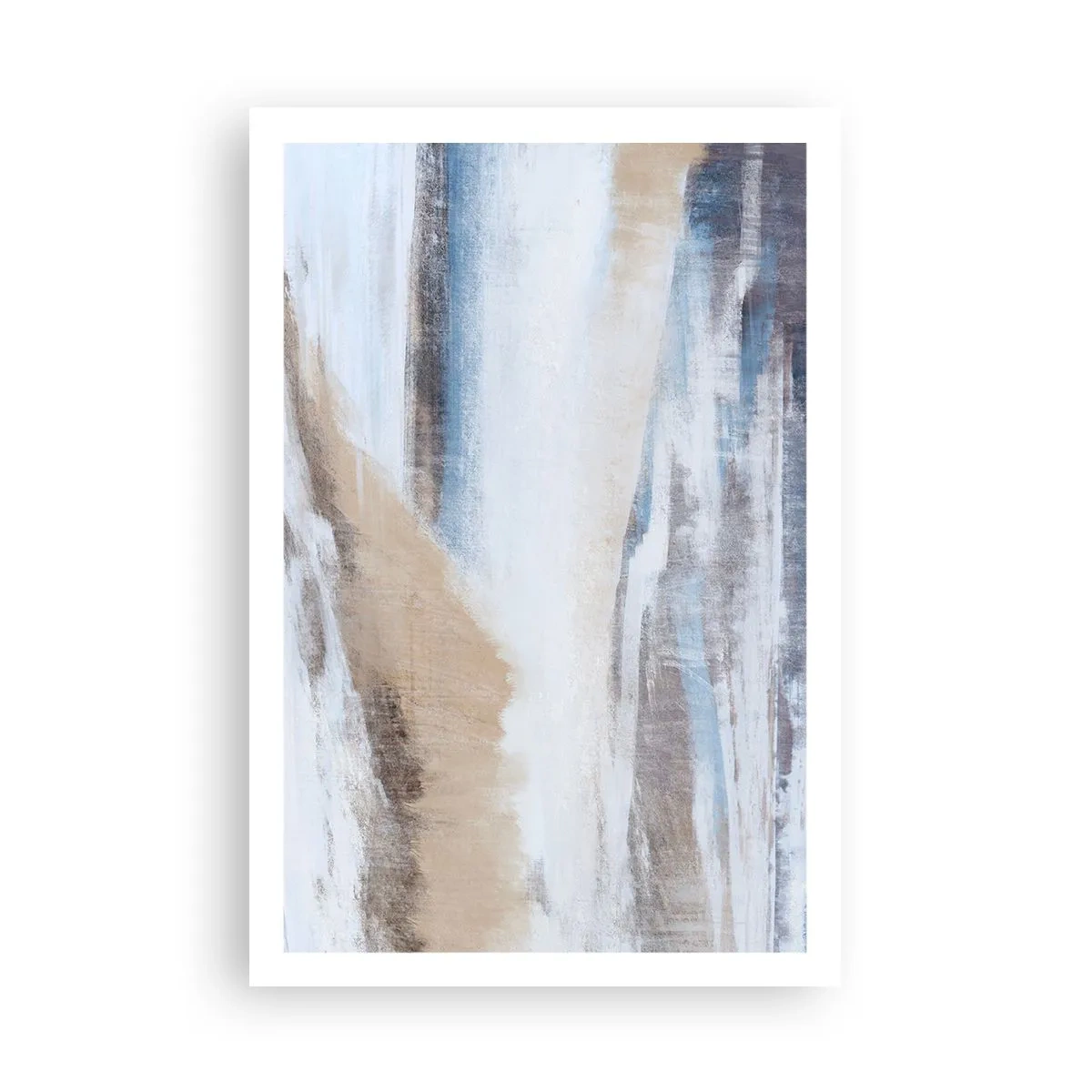 Affisch - Vinterkomposition - 61x91 cm