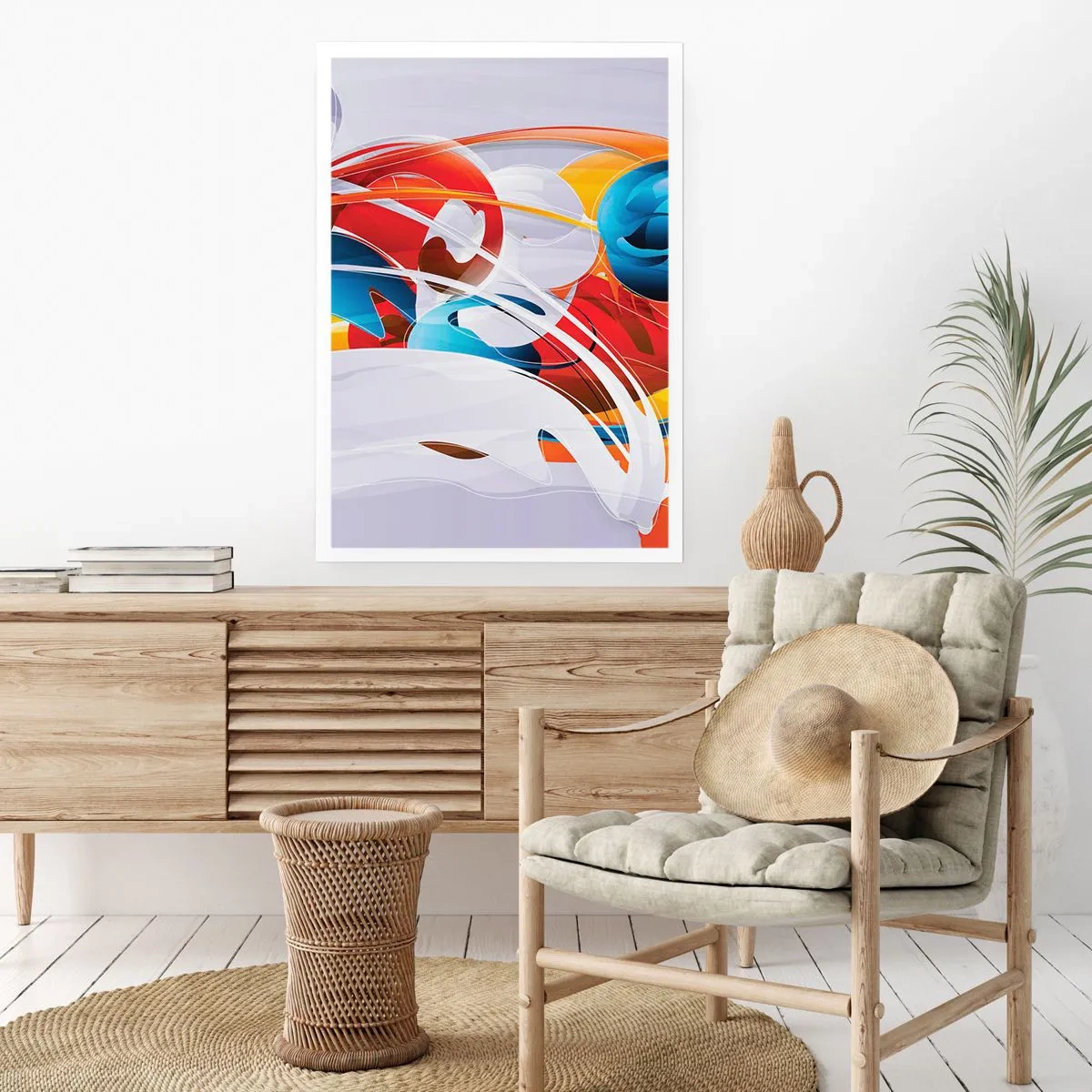 Affisch - Elementens dans - 30x40 cm