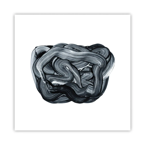 Affisch - Det är inte så enkelt - 30x30 cm