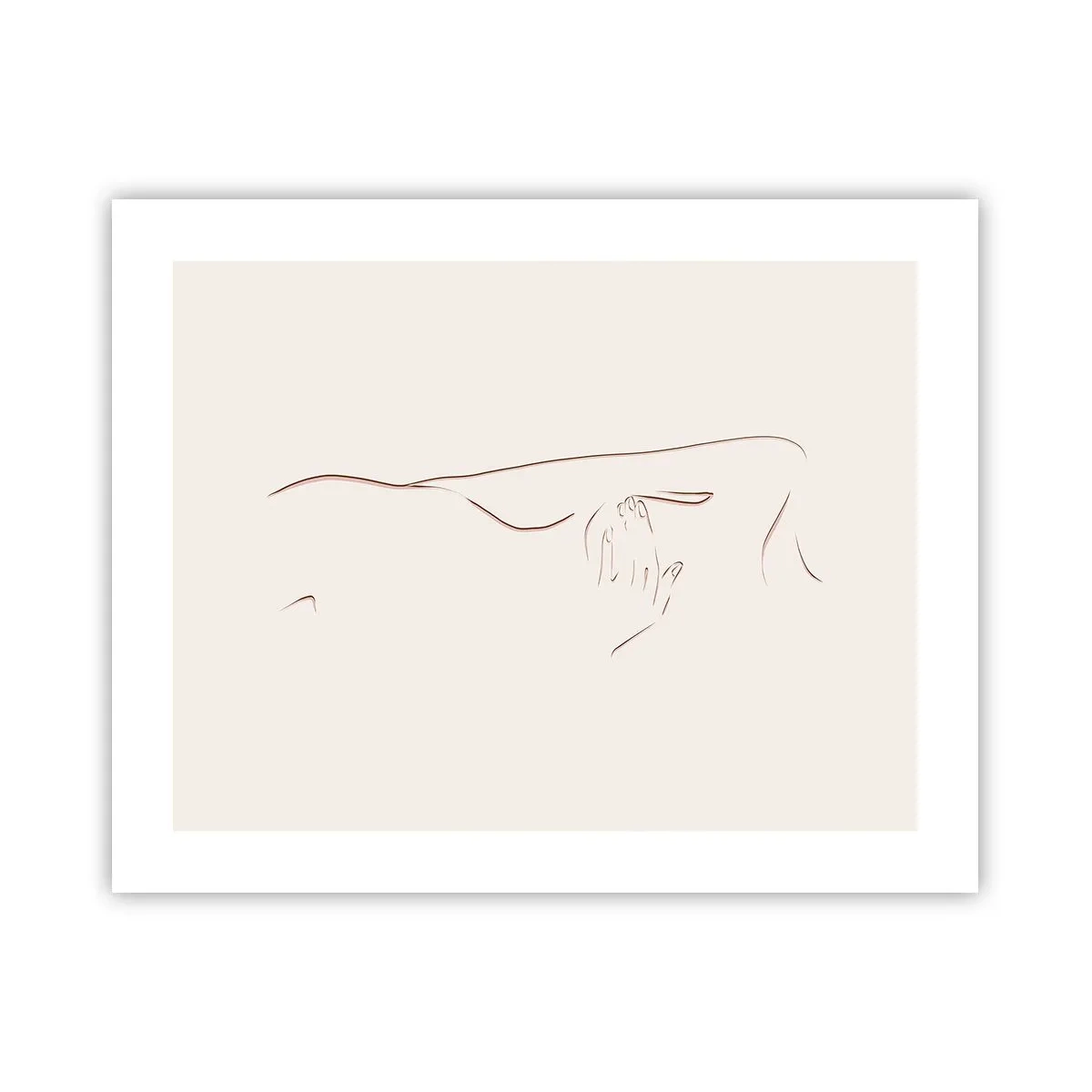 Affisch - Begärans form - 50x40 cm