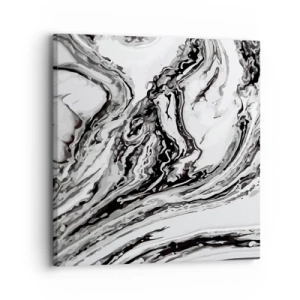 Canvastavla - Bild på duk - I början var det kaos - 30x30 cm