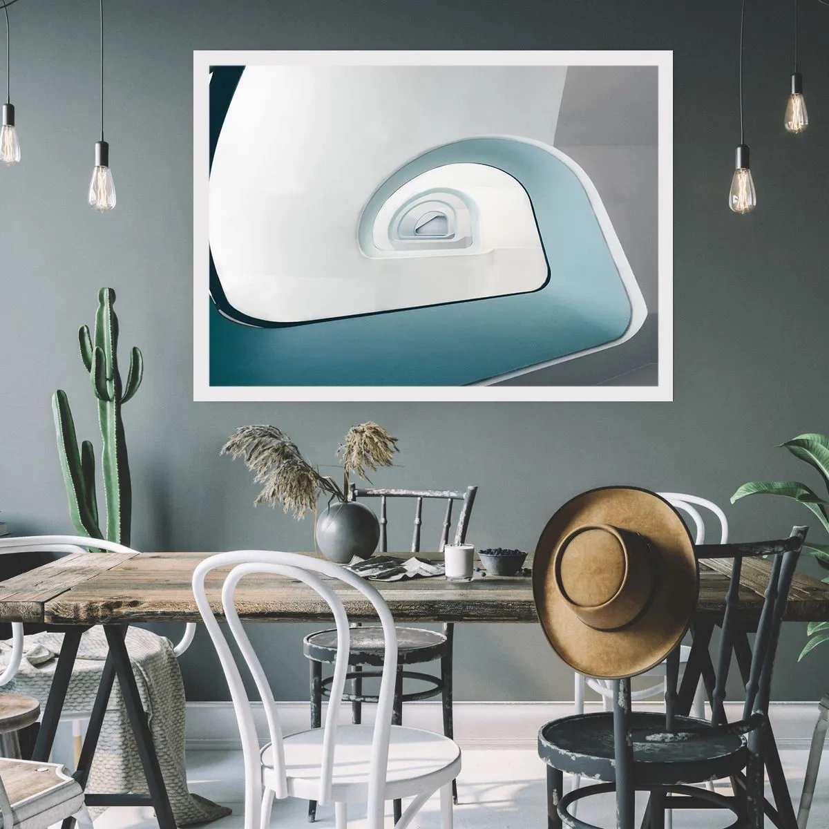 Affisch - Till det blåas botten - 91x61 cm