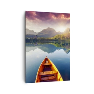 Canvastavla - Bild på duk - Ingenting mot naturen - 70x100 cm