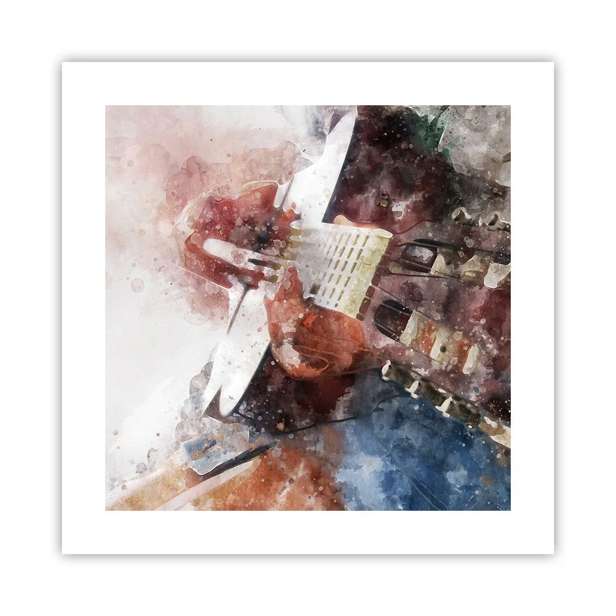 Affisch - Vad tycker du om det? - 40x40 cm