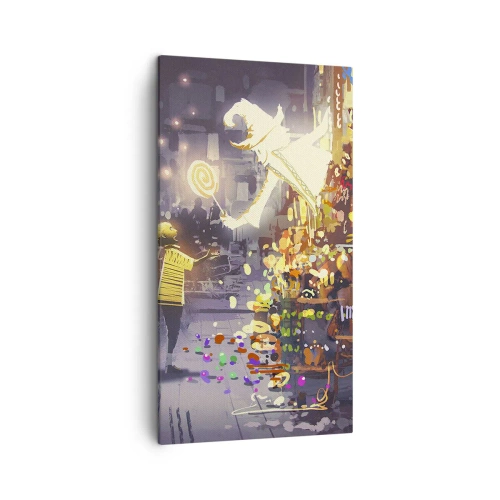 Canvastavla - Bild på duk - Trolldom existerar - 45x80 cm