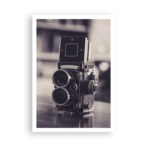 Affisch - Ett gammalt fotografis magi - 70x100 cm