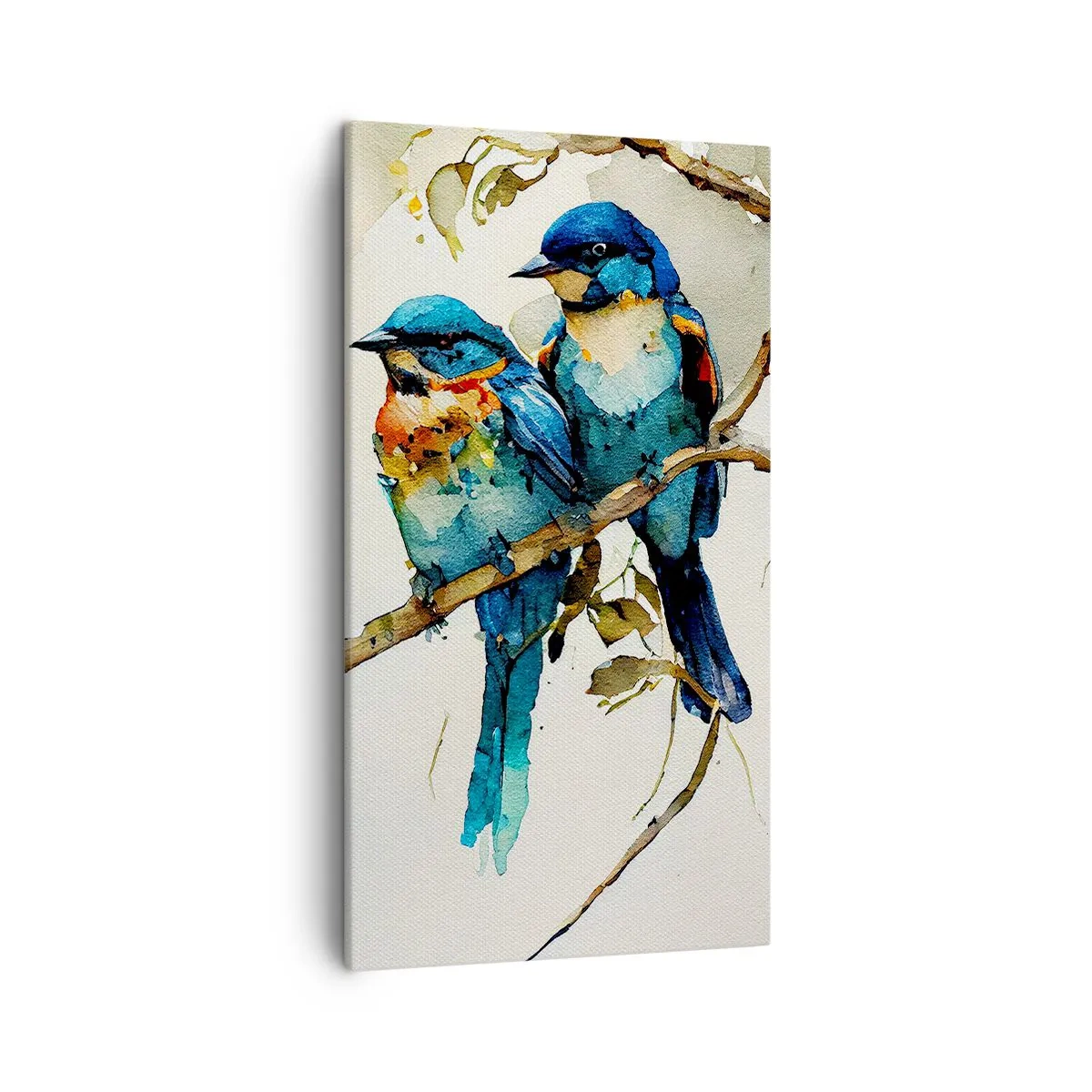 Canvastavla - Bild på duk - Sur? - 45x80 cm