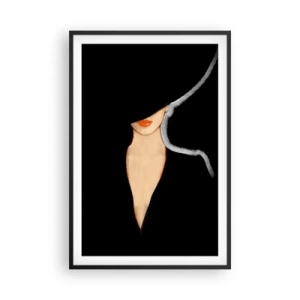 Affisch i svart ram - Elegans och stil - 61x91 cm