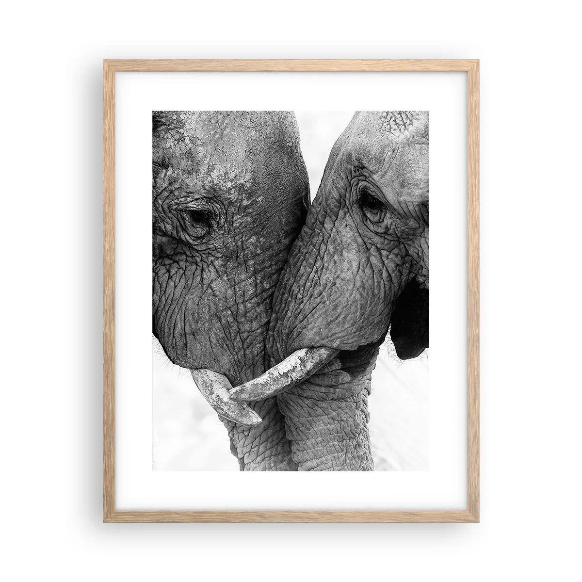 Affisch i ram av ljusek - Hjärtlig bekännelse - 40x50 cm