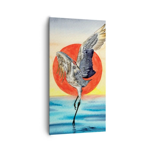 Canvastavla - Bild på duk - Dags att gå tillbaka - 65x120 cm