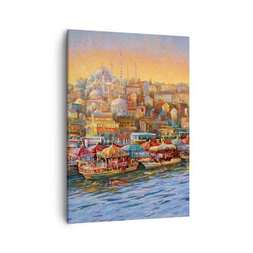 Canvastavla - Bild på duk - Istanbul-berättelse - 50x70 cm