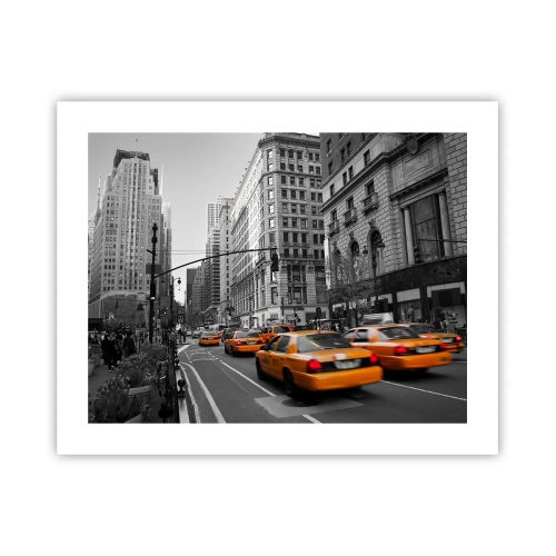 Affisch - Storstadens solar - 50x40 cm