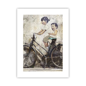 Affisch - Sant eller falskt? - 30x40 cm