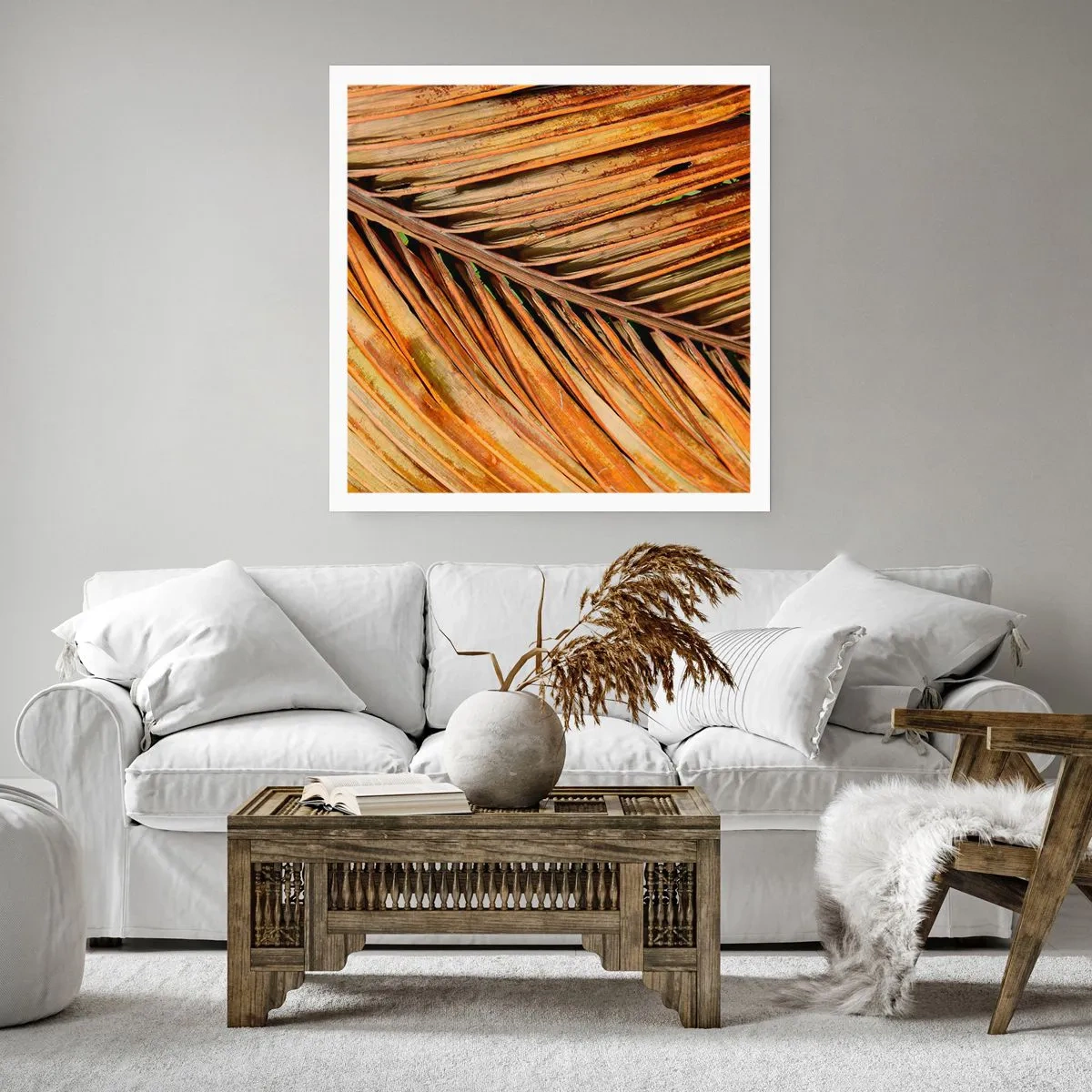 Affisch - Kokosguld - 40x40 cm