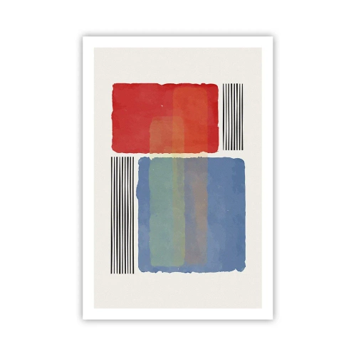 Affisch - Geometrins anda - 61x91 cm