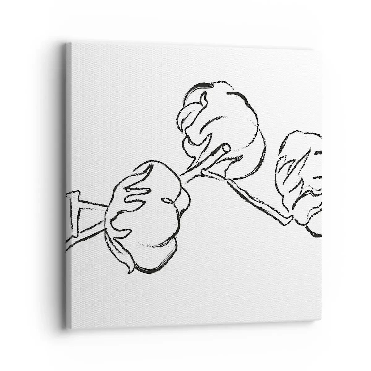 Canvastavla - Bild på duk - Bomullsdun - 30x30 cm