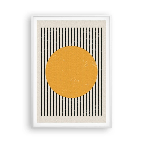 Affisch i vit ram - Enkelhetens kraft - 70x100 cm