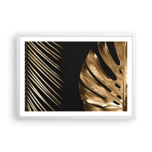 Affisch i vit ram - Olika men lika dyra - 70x50 cm