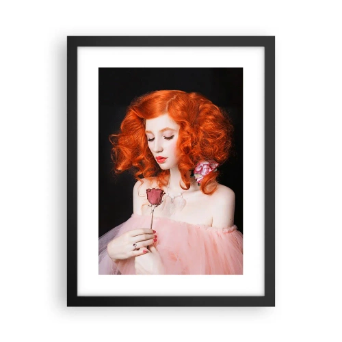 Affisch i svart ram - I Barockstil - 30x40 cm