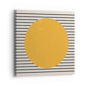 Canvastavla - Bild på duk - Enkelhetens kraft - 40x40 cm