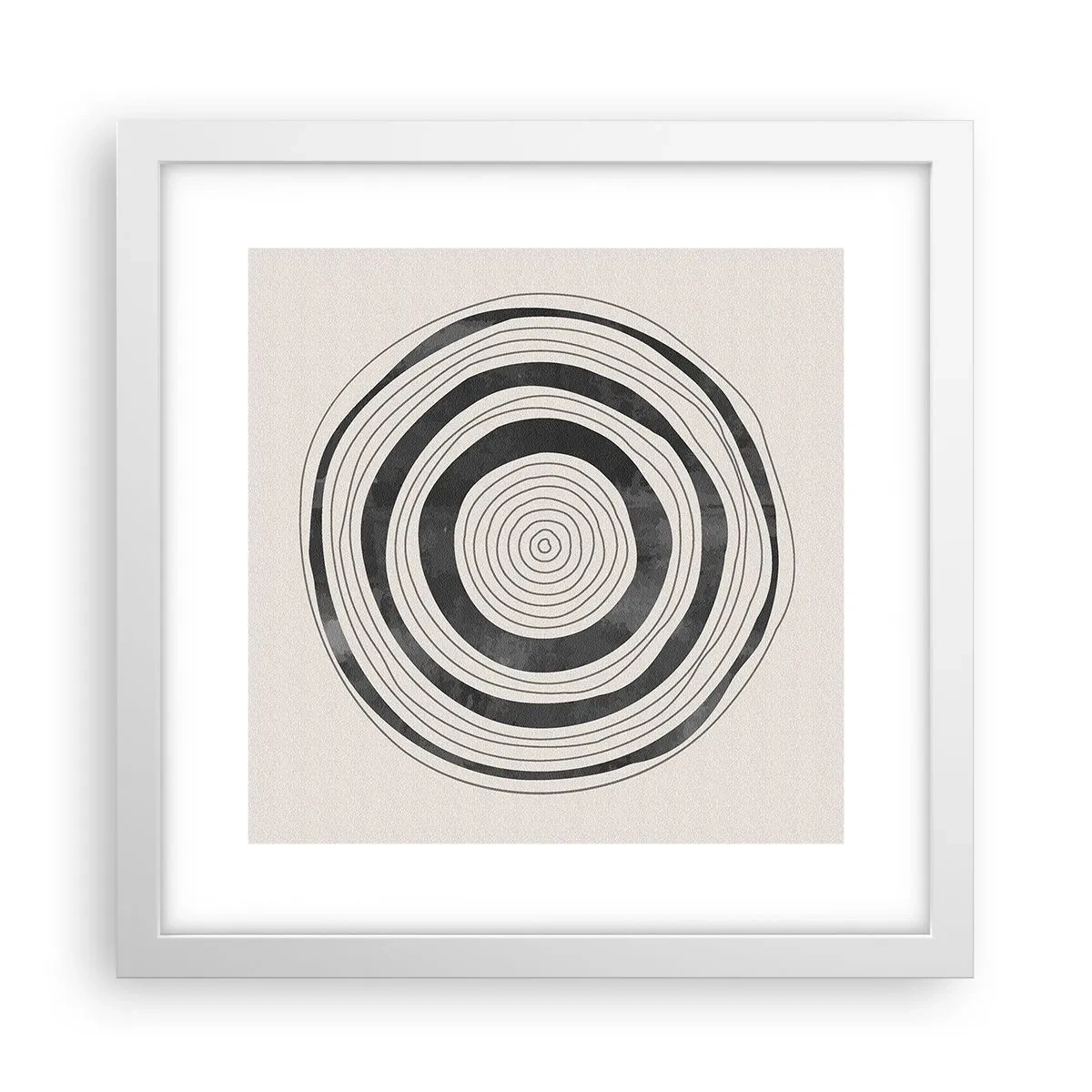 Affisch i vit ram - De viktiga sakerna däremellan - 30x30 cm