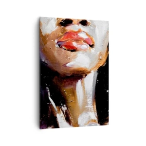 Canvastavla - Bild på duk - Stolthet utan fördomar - 70x100 cm