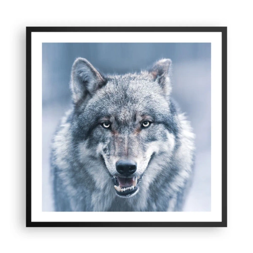 Affisch i svart ram - Tar du utmaningen? - 60x60 cm