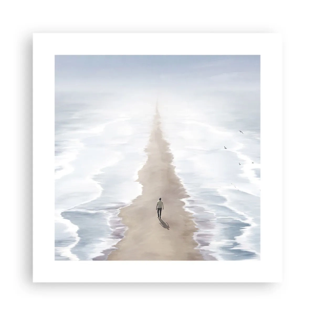 Affisch - Ljus framtid - 40x40 cm