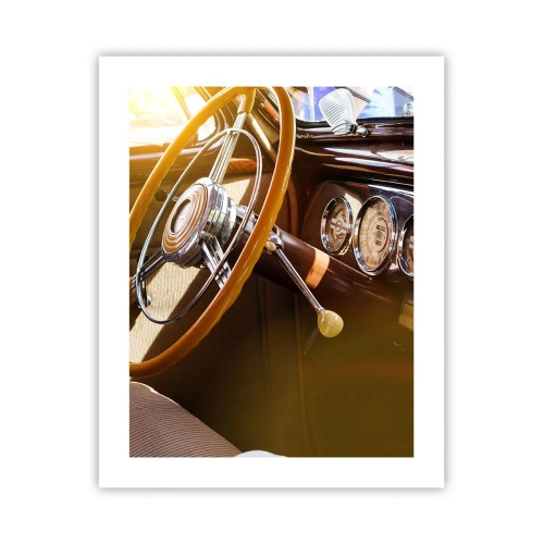 Affisch - Smak av lyx från det förflutna - 40x50 cm