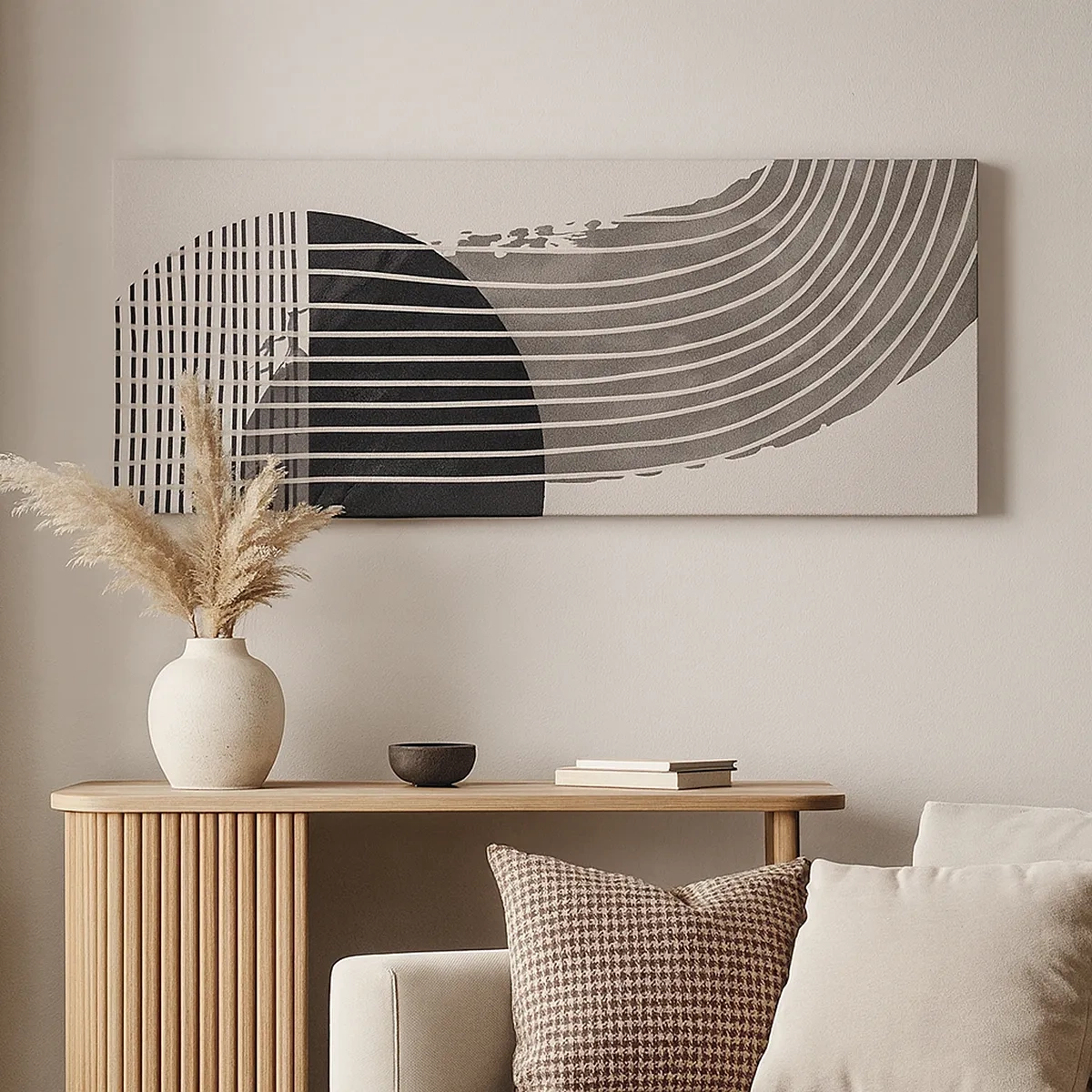 Canvastavla - Bild på duk - Dit och tillbaka - 30x30 cm