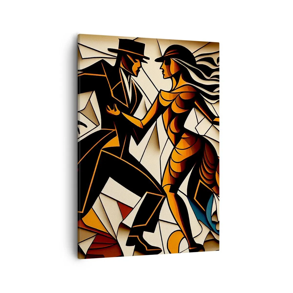 Canvastavla - Bild på duk - Passionsdans - 50x70 cm